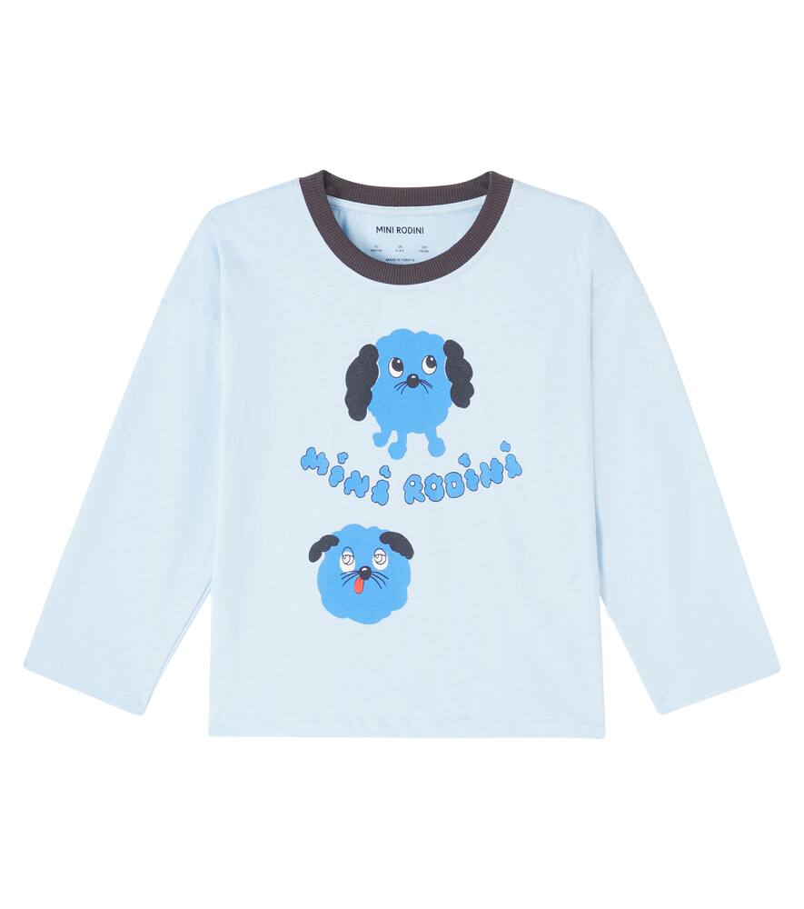 Футболка из хлопкового джерси с принтом Mini Rodini, Blue
Футболка из хлопкового джерси с принтом Mini Rodini, Blue