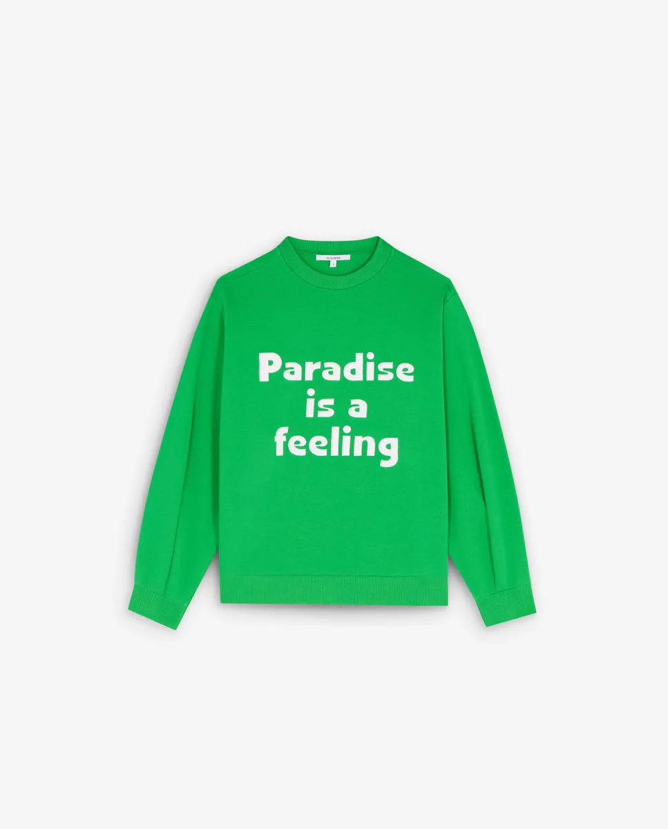 Женская хлопковая толстовка с надписью Scalpers, зеленый
Женская хлопковая толстовка с надписью Scalpers, зеленый