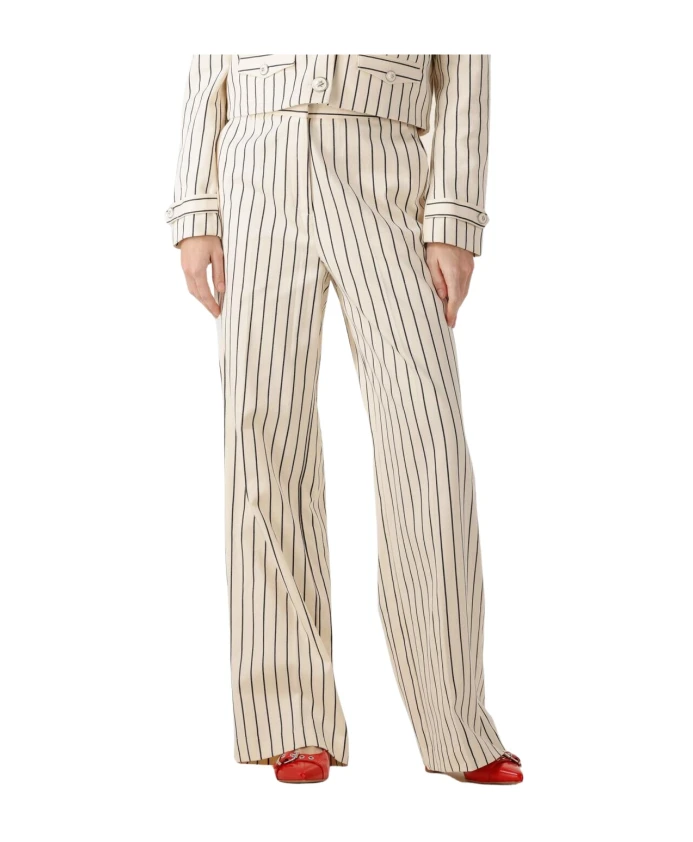 Женские брюки Sonja в полоску Aaiko, бежевый
Женские брюки Sonja в полоску Aaiko, бежевый