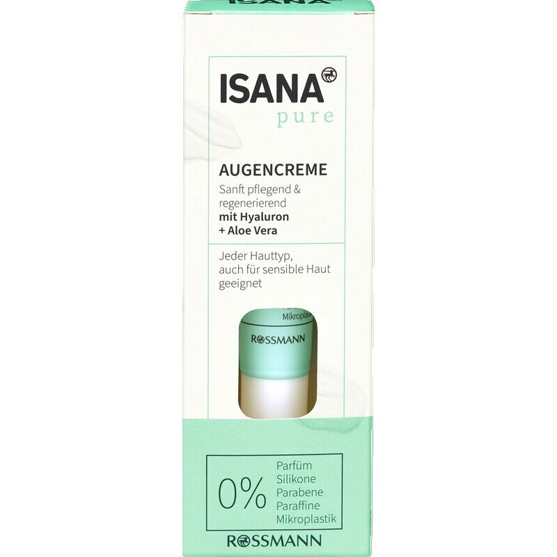 Чистый крем для глаз ISANA, 15 ml
Чистый крем для глаз ISANA, 15 ml