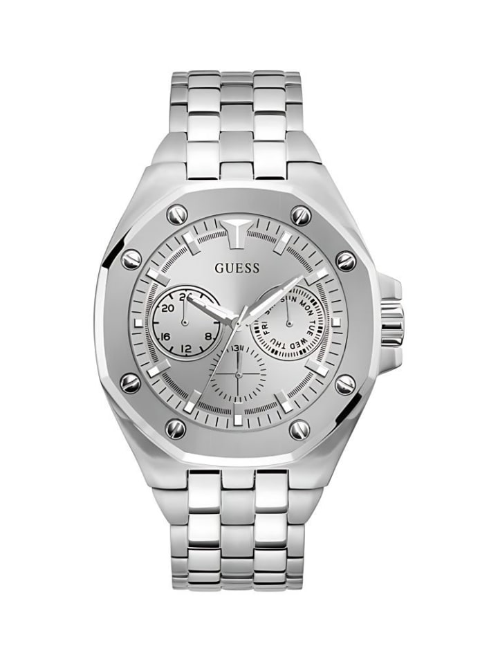 Часы-хронограф U0377G1 из нержавеющей стали Guess
Часы-хронограф U0377G1 из нержавеющей стали Guess