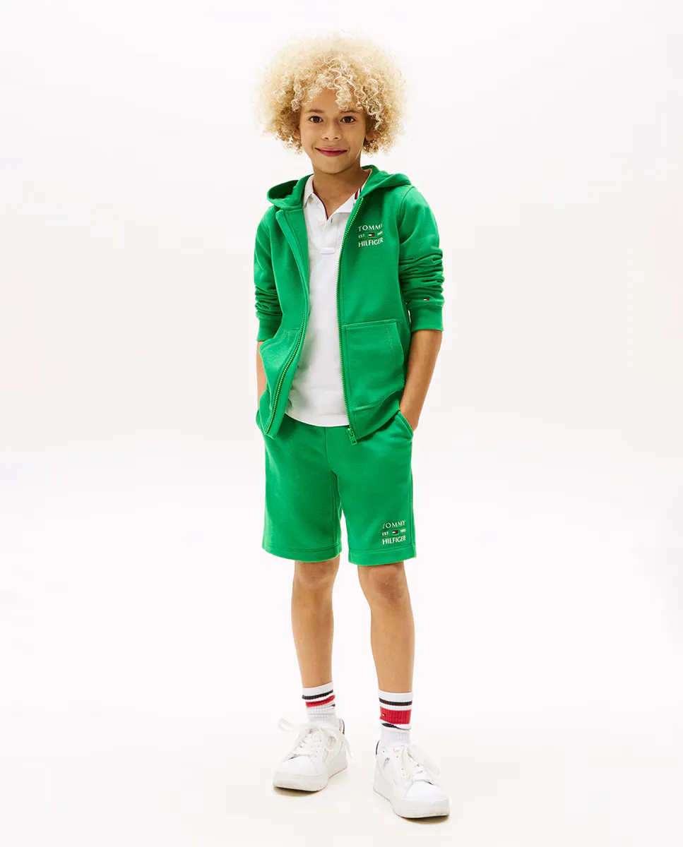 Короткие спортивные штаны Baby boy с детализированным логотипом Tommy Hilfiger, зеленый
Короткие спортивные штаны Baby boy с детализированным логотипом Tommy Hilfiger, зеленый