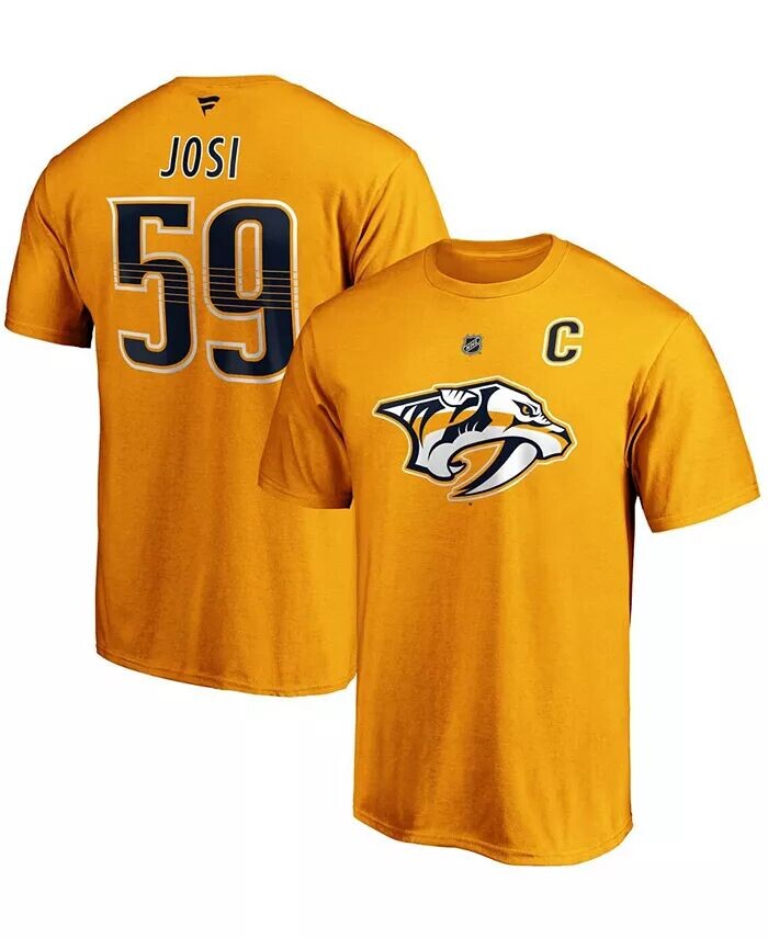 Мужская футболка Roman Josi Gold Nashville Predators с аутентичным именем и номером игрока Stack Fanatics
Мужская футболка Roman Josi Gold Nashville Predators с аутентичным именем и номером игрока Stack Fanatics