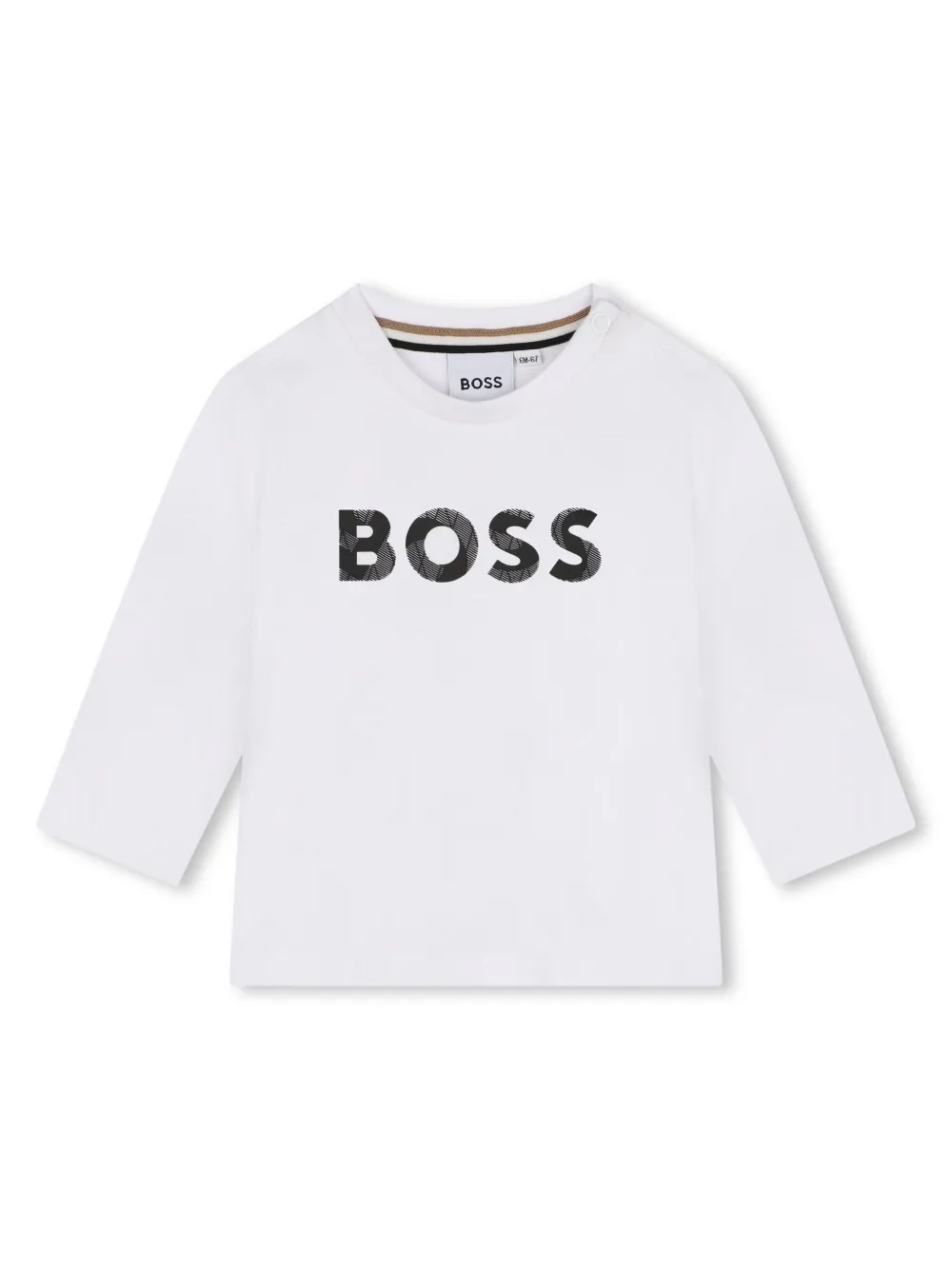 Футболка с логотипом BOSS Kidswear, белый 
Футболка с логотипом BOSS Kidswear, белый