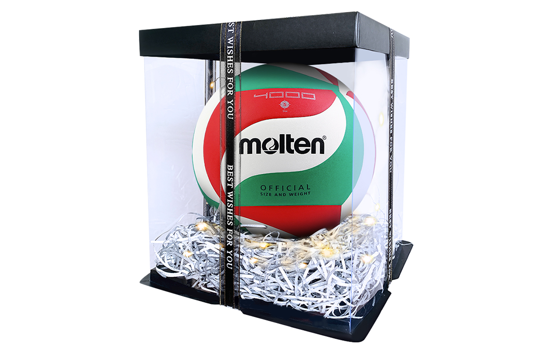 Бутиловый волейбольный мяч Size 5 Unisex Molten
Бутиловый волейбольный мяч Size 5 Unisex Molten