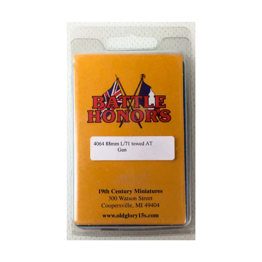 88-мм буксируемая противотанковая пушка L/71, Battle Honors - WWII - Germany (25mm)
88-мм буксируемая противотанковая пушка L/71, Battle Honors - WWII - Germany (25mm)