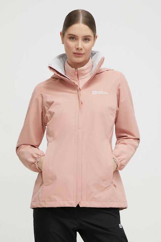 Уличная куртка Stormy Point Jack Wolfskin, розовый
Уличная куртка Stormy Point Jack Wolfskin, розовый