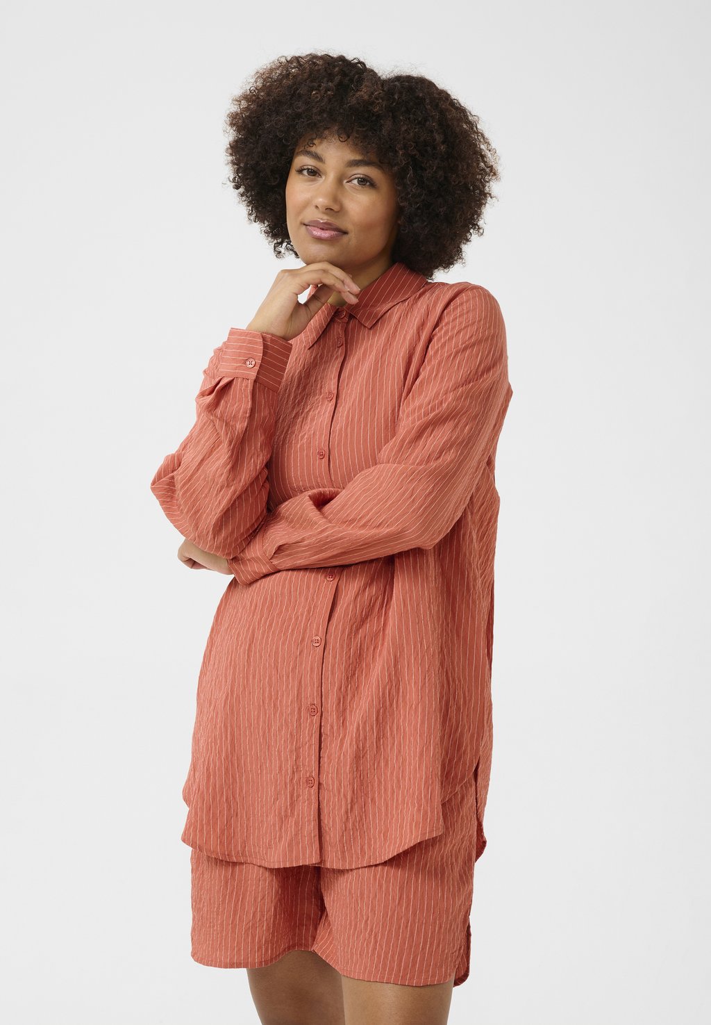 Блузка на пуговицах CRCELIA Cream, цвет Bruchetta Marshmallow Stripe
Блузка на пуговицах CRCELIA Cream, цвет Bruchetta Marshmallow Stripe