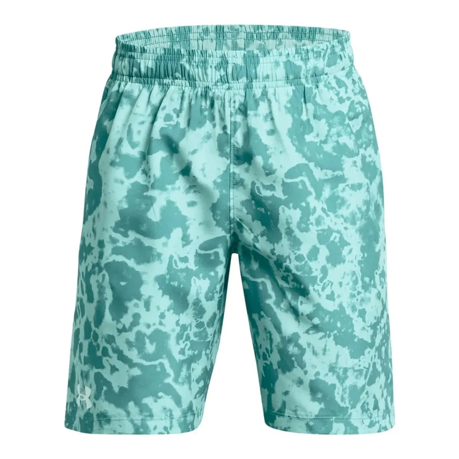 Детские шорты Under Armour Tech Woven, зеленые, с принтом, прямой перед, эластичный пояс, модель SRT130
Детские шорты Under Armour Tech Woven, зеленые, с принтом, прямой перед, эластичный пояс, модель SRT130