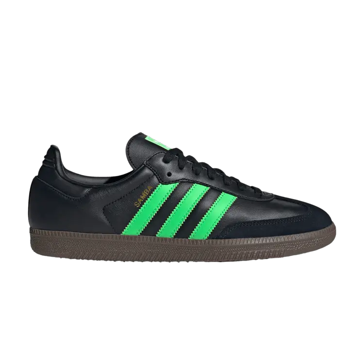 Кроссовки Adidas Samba OG, Black Screaming Green Gum
Кроссовки Adidas Samba OG, Black Screaming Green Gum