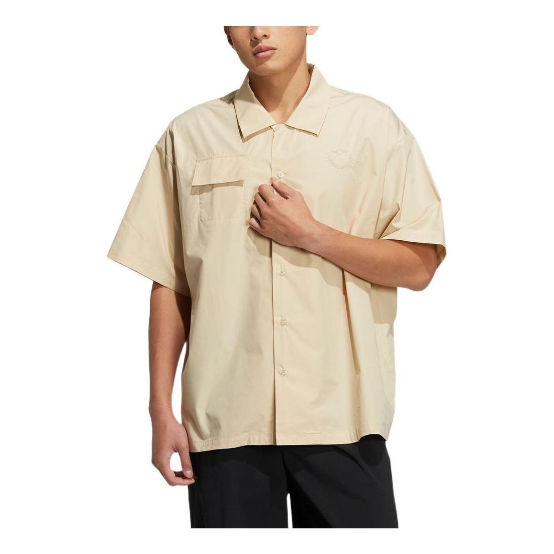Рубашка adidas originals Solid Color Pocket Short Sleeve Shirt Couple Style Brown
Рубашка adidas originals Solid Color Pocket Short Sleeve Shirt Couple Style Brown