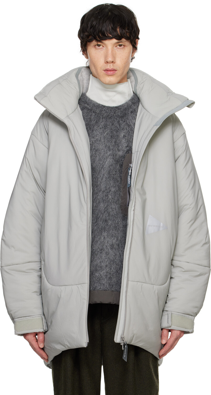 Верхнее флисовое пальто and wander, серый
Верхнее флисовое пальто and wander, серый