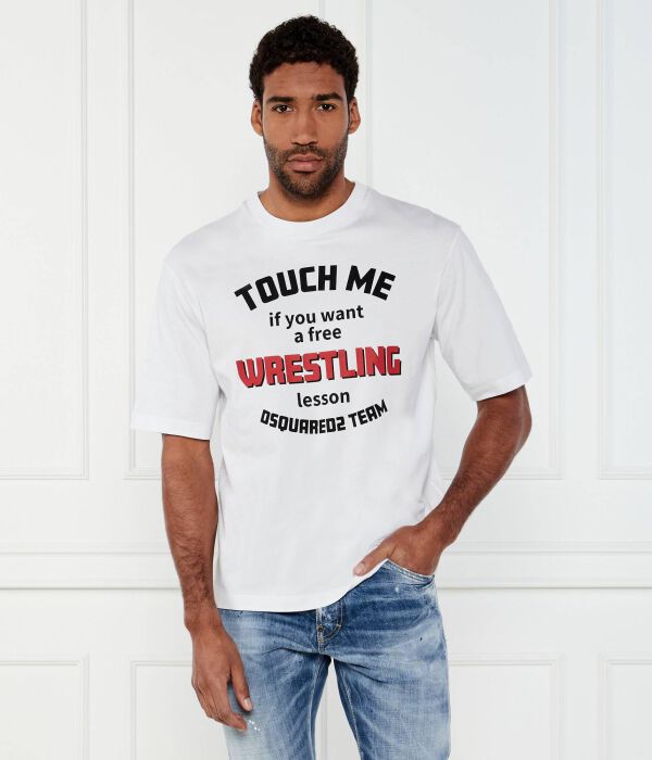 Футболки Loose fit Dsquared2, белый
Футболки Loose fit Dsquared2, белый