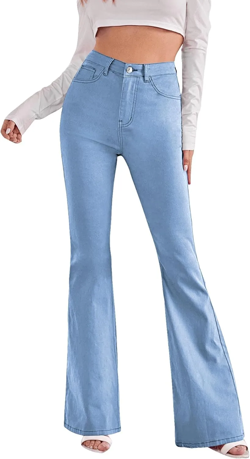 SweatyRocks женские джинсы с принтом сердце high waist stretchy bell bottom
SweatyRocks женские джинсы с принтом сердце high waist stretchy bell bottom