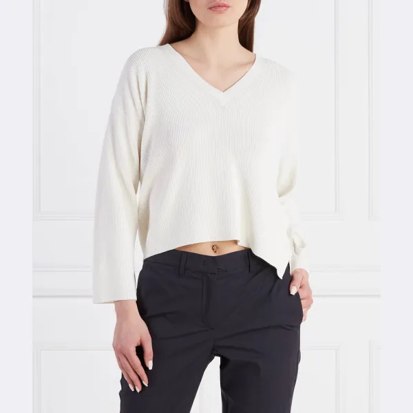 Свитер обычного кроя для средней школы Marella, белый
Свитер обычного кроя для средней школы Marella, белый