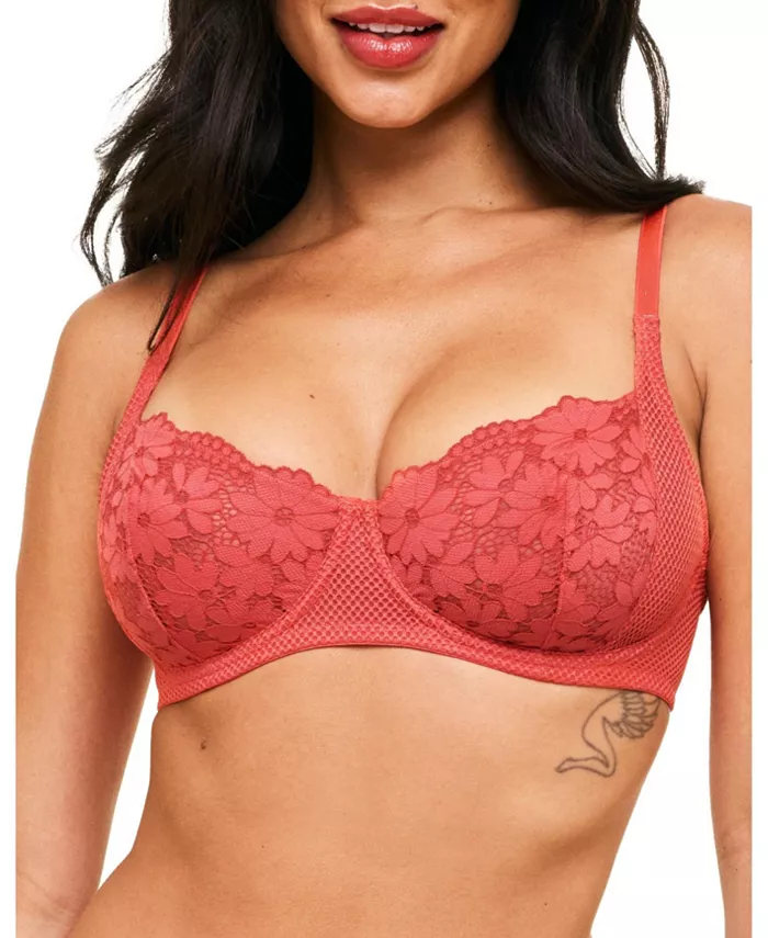 Женский бюстгальтер Roxanne без косточек балконет Adore Me, оранжевый 
Женский бюстгальтер Roxanne без косточек балконет Adore Me, оранжевый