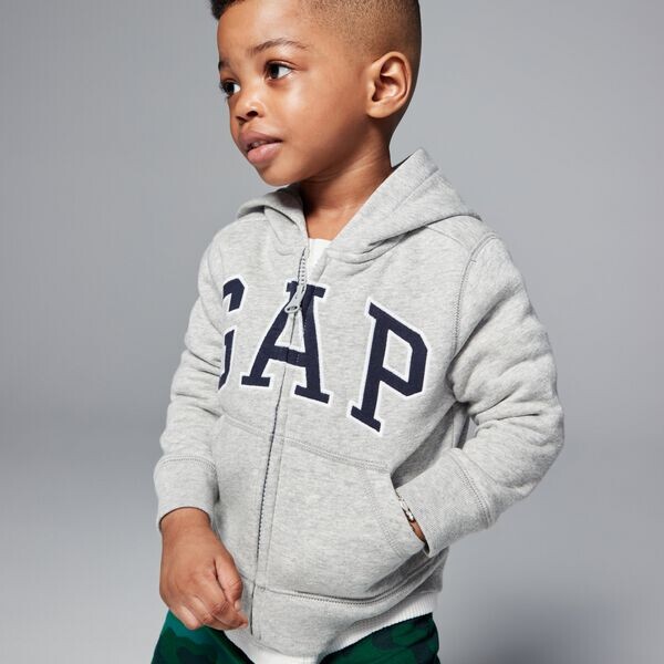 Толстовка с капюшоном на молнии с нашивкой-логотипом Gap, серый
Толстовка с капюшоном на молнии с нашивкой-логотипом Gap, серый