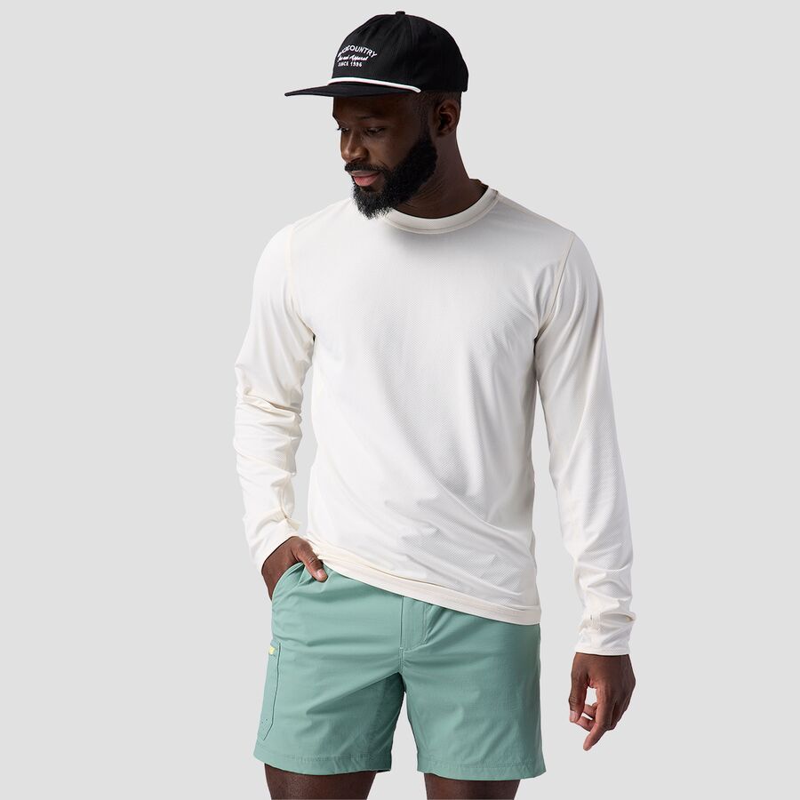 Мужская рубашка с длинными рукавами и круглым вырезом Tahoe Sun Backcountry Backcountry, Egret
Мужская рубашка с длинными рукавами и круглым вырезом Tahoe Sun Backcountry Backcountry, Egret