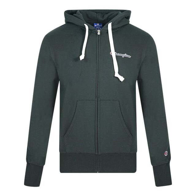 Худи на молнии с классическим логотипом и надписью Champion, черный
Худи на молнии с классическим логотипом и надписью Champion, черный