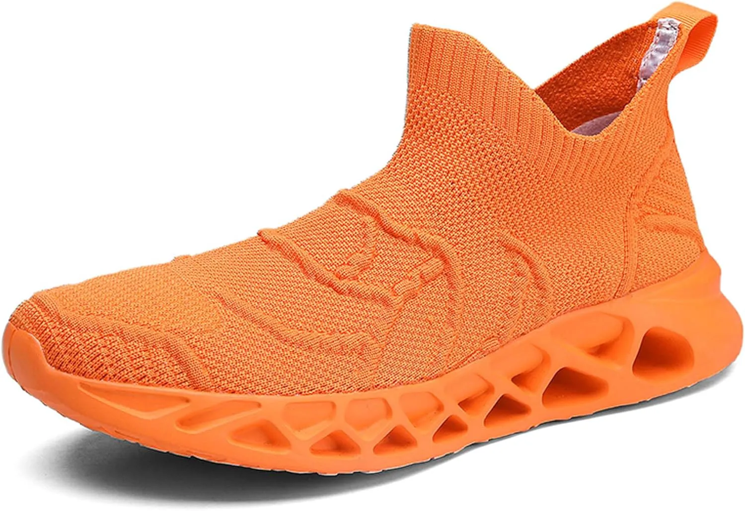 Мужские вязаные повседневные кроссовки с мягкой подошвой, амортизацией, спортивные беговые кроссовки, повседневные беговые кроссовки для улицы, противоскользящие легкие прогулочные кроссовки GeRRiT, оранжевый
Мужские вязаные повседневные кроссовки с мягкой подошвой, амортизацией, спортивные беговые кроссовки, повседневные беговые кроссовки для улицы, противоскользящие легкие прогулочные кроссовки GeRRiT, оранжевый