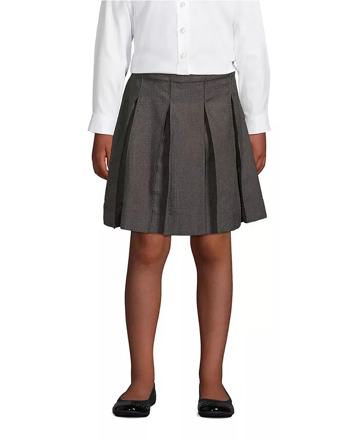 Юбка-коробка для больших девочек длиной ниже колена Lands' End, серый
Юбка-коробка для больших девочек длиной ниже колена Lands' End, серый