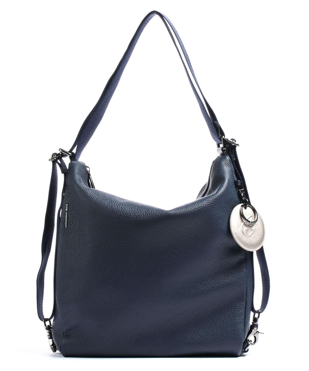 Сумка-ведро Mellow Leather из зернистой телячьей кожи Mandarina Duck, синий 
Сумка-ведро Mellow Leather из зернистой телячьей кожи Mandarina Duck, синий