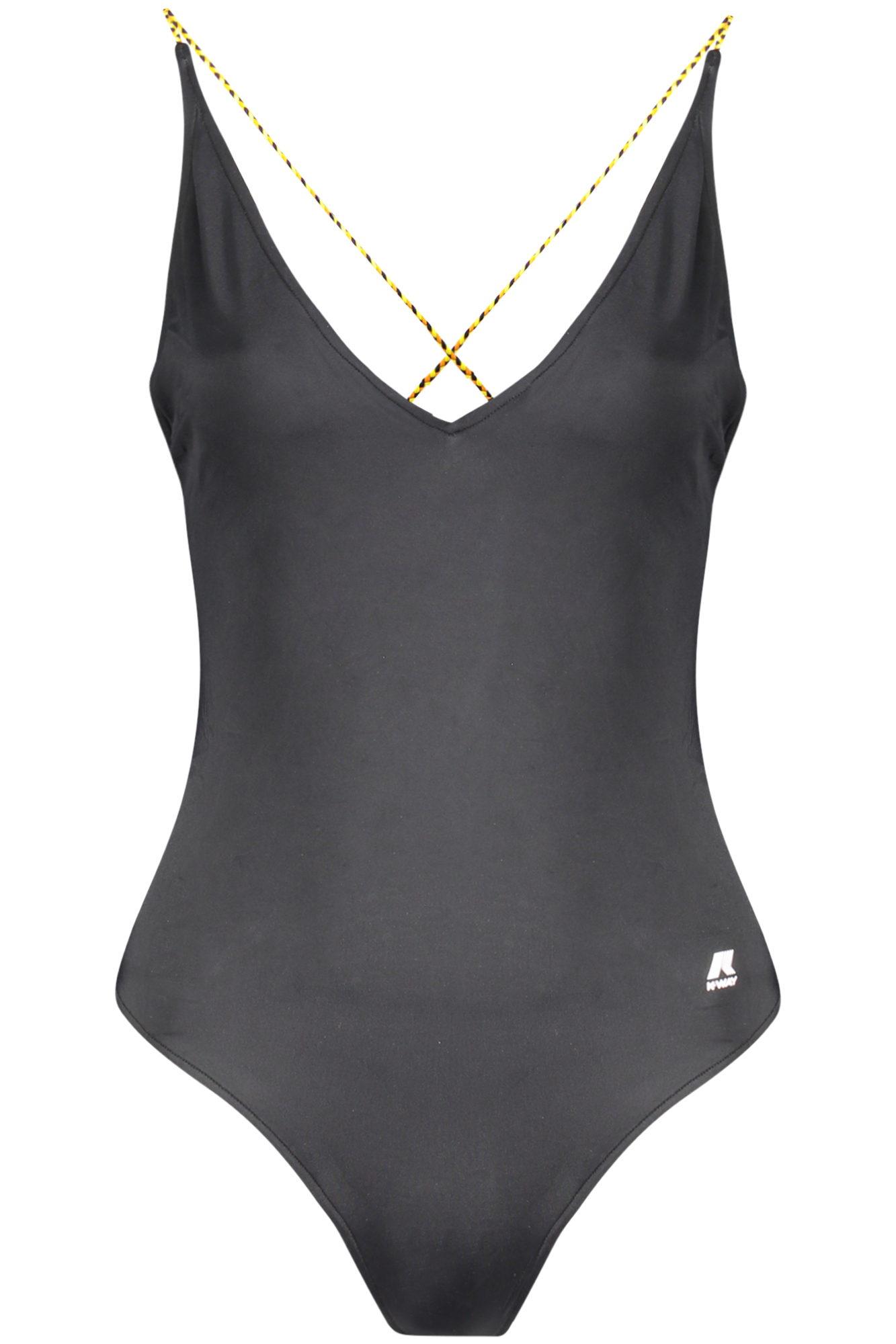 Женский купальник K-Way слитный с v-образным вырезом, черный
Женский купальник K-Way слитный с v-образным вырезом, черный