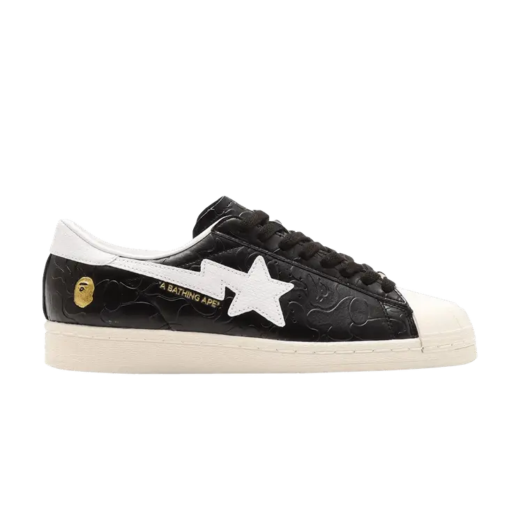 Кроссовки atmos x BAPE x Superstar 'Glow In The Dark', серый 
Кроссовки atmos x BAPE x Superstar 'Glow In The Dark', серый