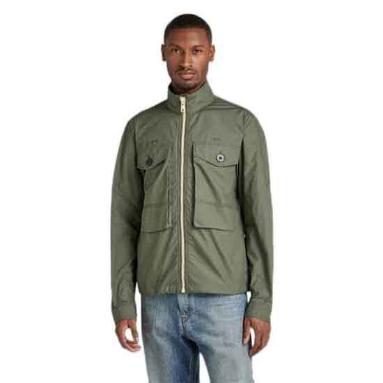 Куртка G-Star Long Pocket Track overshirt, зеленый
Куртка G-Star Long Pocket Track overshirt, зеленый