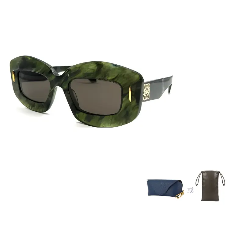 LOEWE Прямоугольная оправа Солнцезащитные очки, Green
LOEWE Прямоугольная оправа Солнцезащитные очки, Green