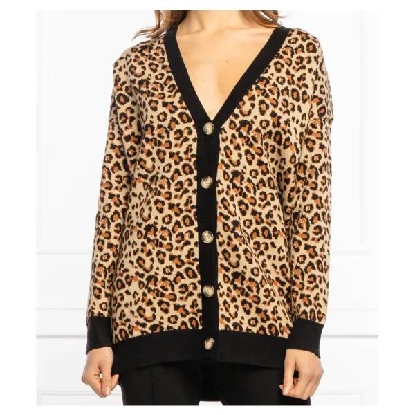 Свитер свободного кроя с добавлением шерсти Liu Jo, коричневый
Свитер свободного кроя с добавлением шерсти Liu Jo, коричневый