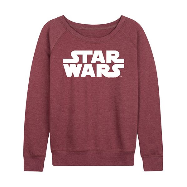 Женская футболка с логотипом French Terry с длинным рукавом Star Wars, Heather Maroon
Женская футболка с логотипом French Terry с длинным рукавом Star Wars, Heather Maroon