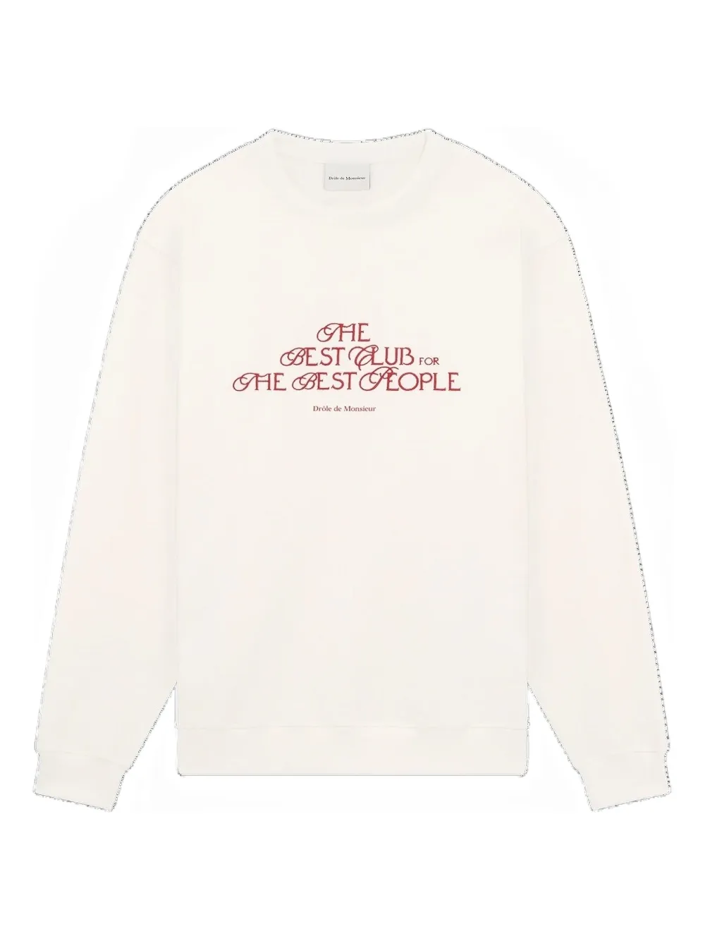 Свитшот «the best club» Drôle De Monsieur, белый
Свитшот «the best club» Drôle De Monsieur, белый