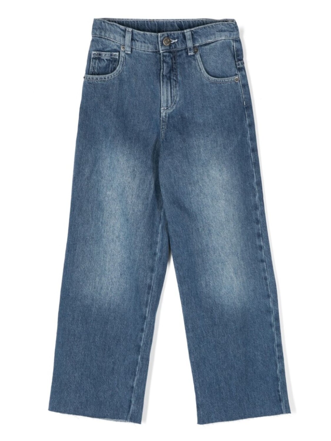 Джинсы с вышитым логотипом Douuod Kids, синий
Джинсы с вышитым логотипом Douuod Kids, синий