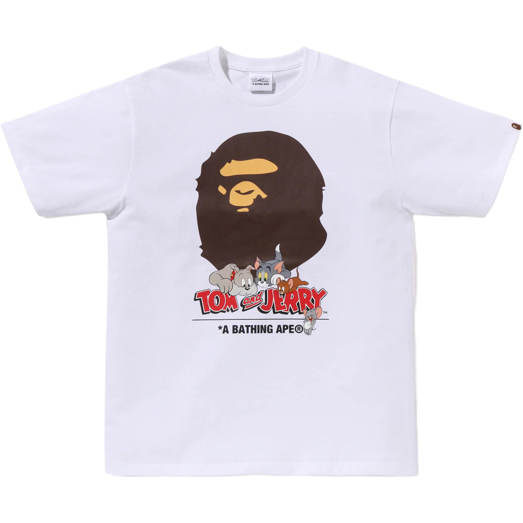 Футболка Bape X Tom And Jerry 85th Ape Head Ii A BATHING APE, белый
Футболка Bape X Tom And Jerry 85th Ape Head Ii A BATHING APE, белый