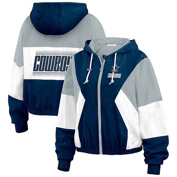 Женская ветровка Dallas Cowboys с цветными блоками на молнии Wear By Erin Andrews
Женская ветровка Dallas Cowboys с цветными блоками на молнии Wear By Erin Andrews