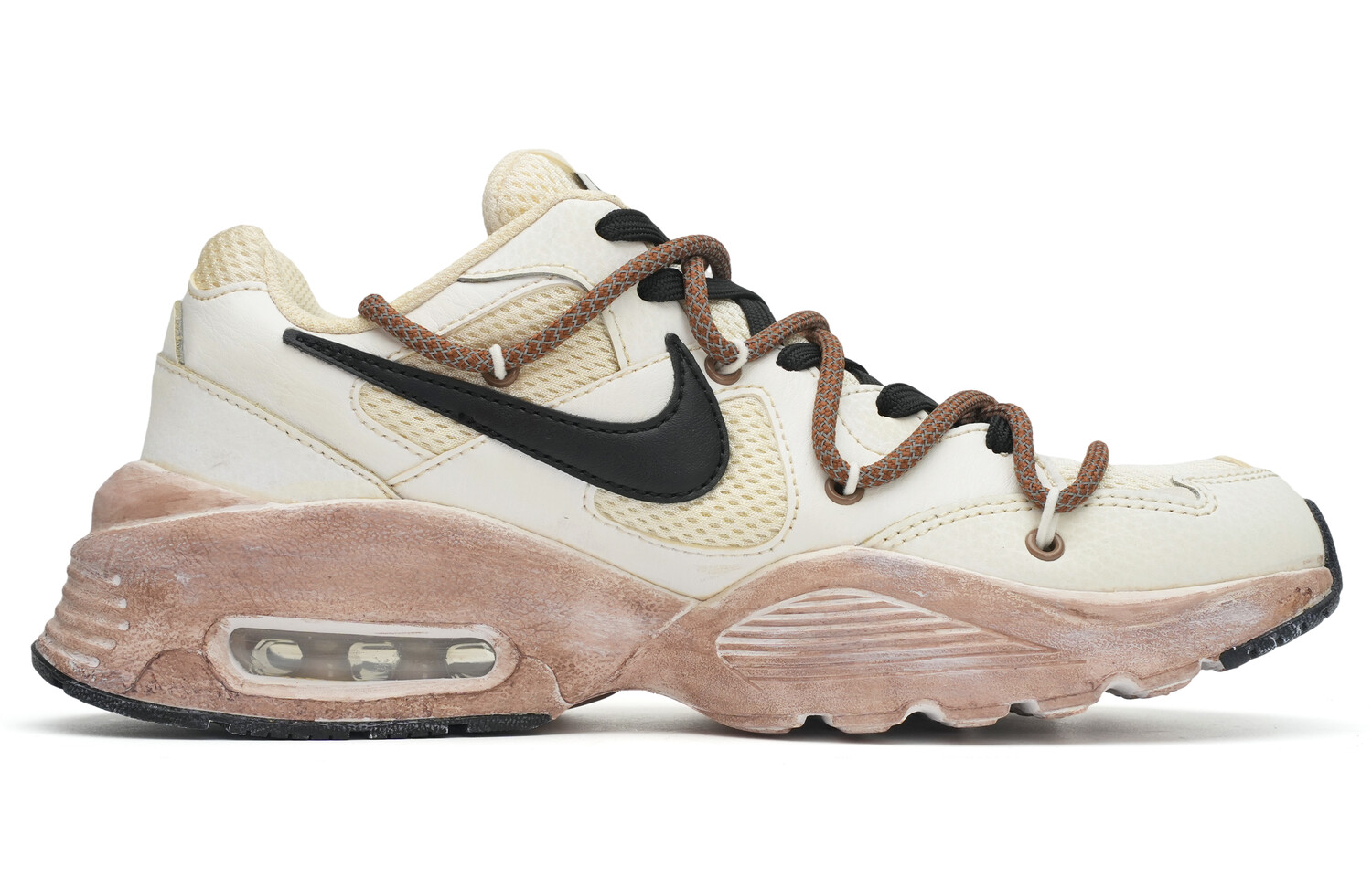 Кроссовки Air Max Fusion для бега мужские с низким верхом бежевые / коричневые / черные / Nike
Кроссовки Air Max Fusion для бега мужские с низким верхом бежевые / коричневые / черные / Nike