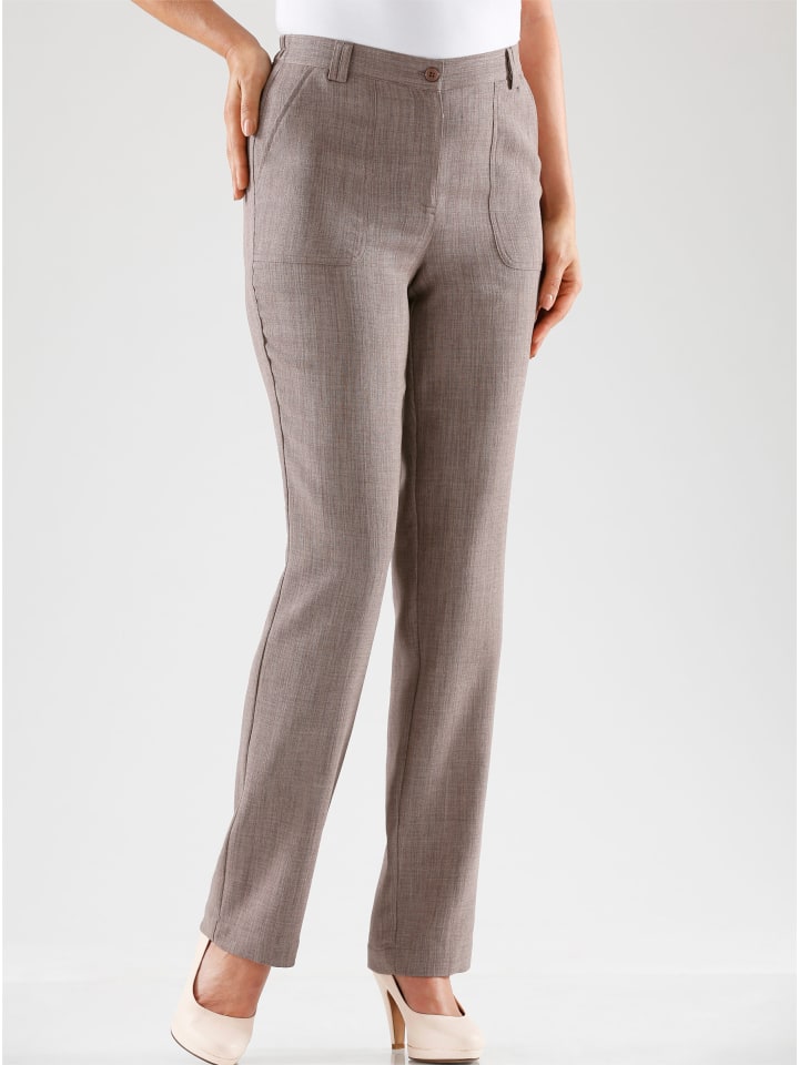 Брюки палаццо серо-коричневого цвета WITT WEIDEN
Брюки палаццо серо-коричневого цвета WITT WEIDEN