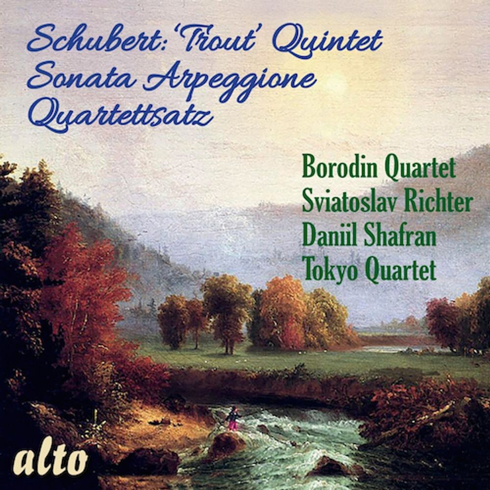 Диск CD Schubert: Trout Quintet; Sonata Arpeggione; Quartettsatz - Franz Schubert
Диск CD Schubert: Trout Quintet; Sonata Arpeggione; Quartettsatz - Franz Schubert