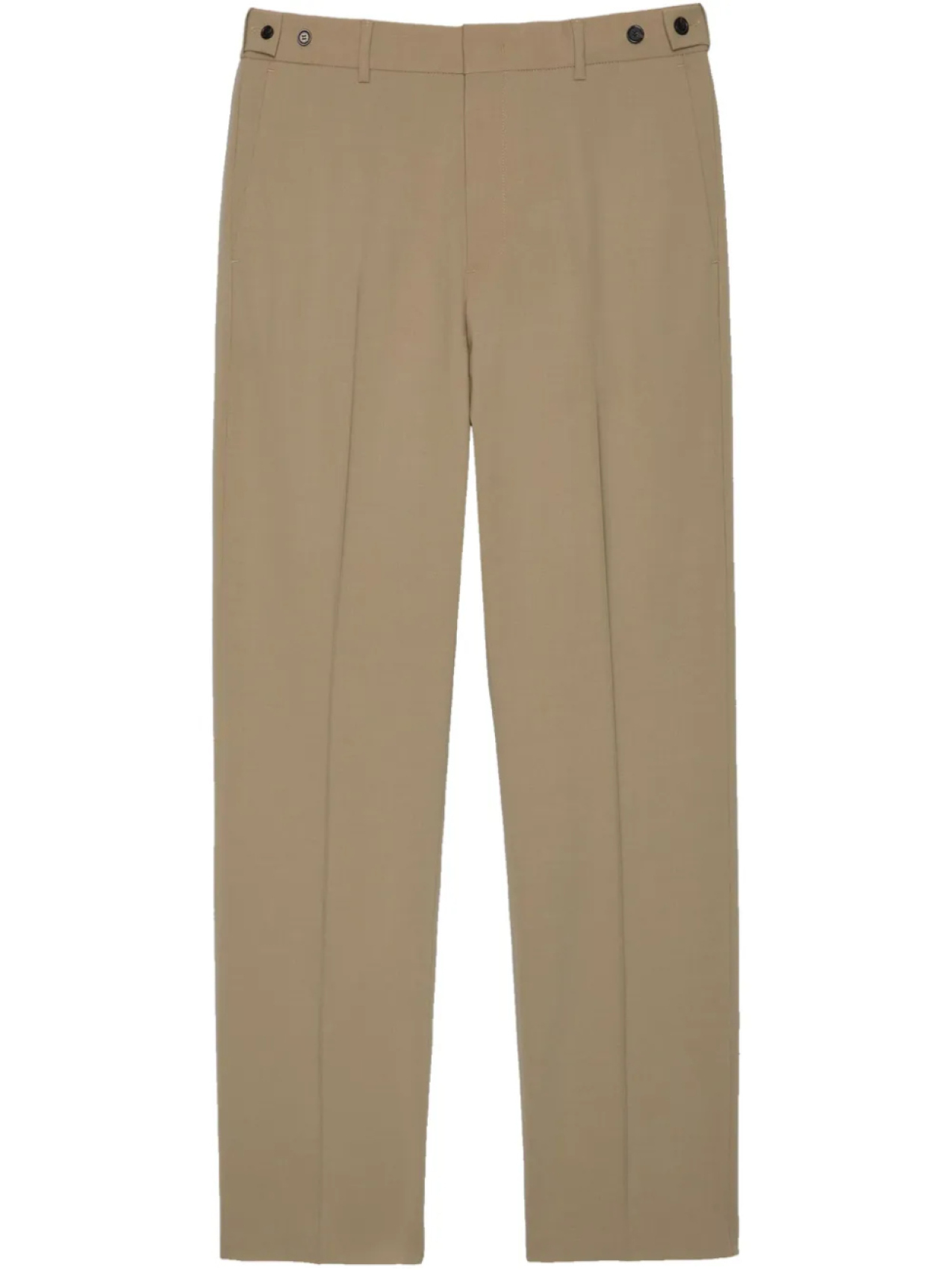 Брюки прямого покроя MSGM, нейтральный 
Брюки прямого покроя MSGM, нейтральный