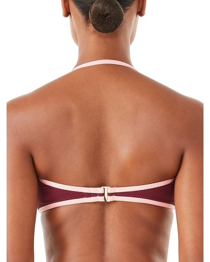 Топ бикини Kate Spade New York Pique Texture Contrast Bandeau Bikini Top, цвет Deep Plum
Топ бикини Kate Spade New York Pique Texture Contrast Bandeau Bikini Top, цвет Deep Plum