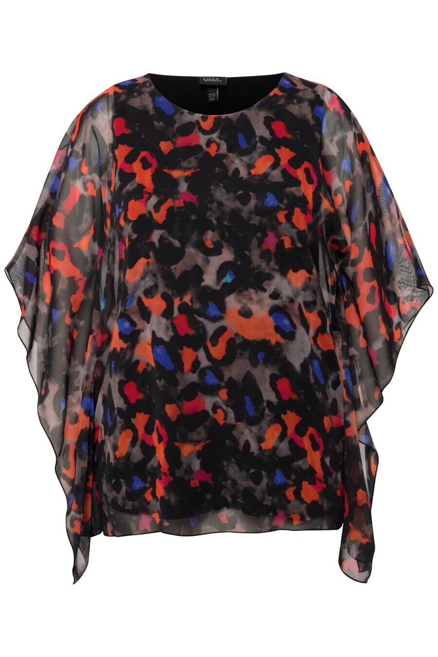 Блузка с коротким рукавом Ulla Popken Blouse, черный
Блузка с коротким рукавом Ulla Popken Blouse, черный