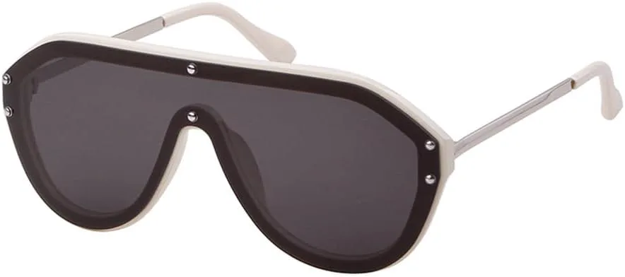 Модные женские солнцезащитные очки большого размера, цельные, с защитой от УФ-излучения UV400, женские модные солнцезащитные очки с заклепками, очки UV400 TKKTLLT, C5
Модные женские солнцезащитные очки большого размера, цельные, с защитой от УФ-излучения UV400, женские модные солнцезащитные очки с заклепками, очки UV400 TKKTLLT, C5