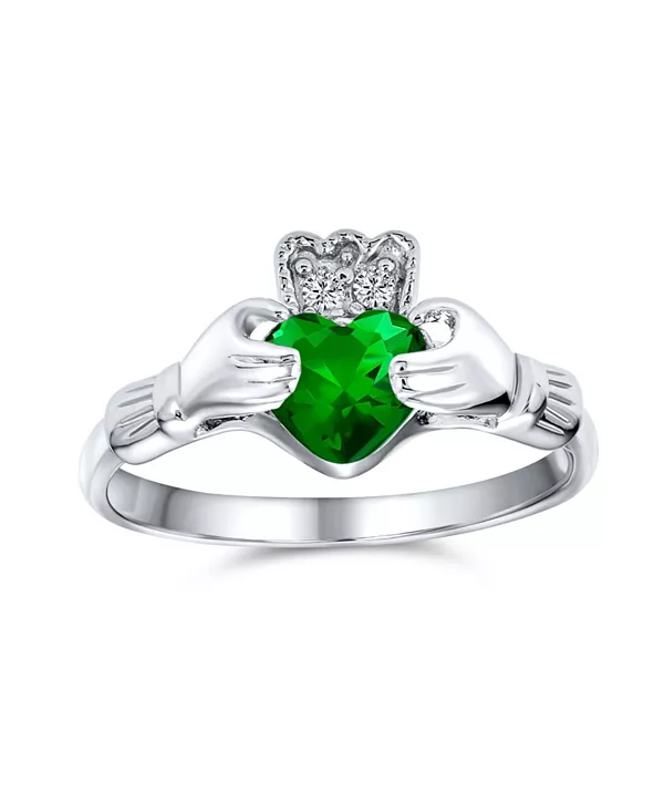 Кольцо с изображением сестры женского студенческого общества, лучшей подруги, кельтского ирландского союза, с фианитами, короной и сердцем, кладдахское, стерлинговое серебро 925 пробы Bling Jewelry, green
Кольцо с изображением сестры женского студенческого общества, лучшей подруги, кельтского ирландского союза, с фианитами, короной и сердцем, кладдахское, стерлинговое серебро 925 пробы Bling Jewelry, green