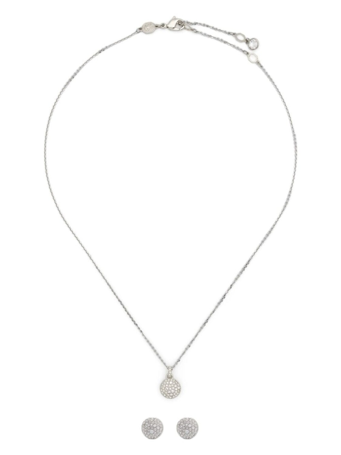 Комплект Meteora с кристаллами Swarovski, серебряный
Комплект Meteora с кристаллами Swarovski, серебряный