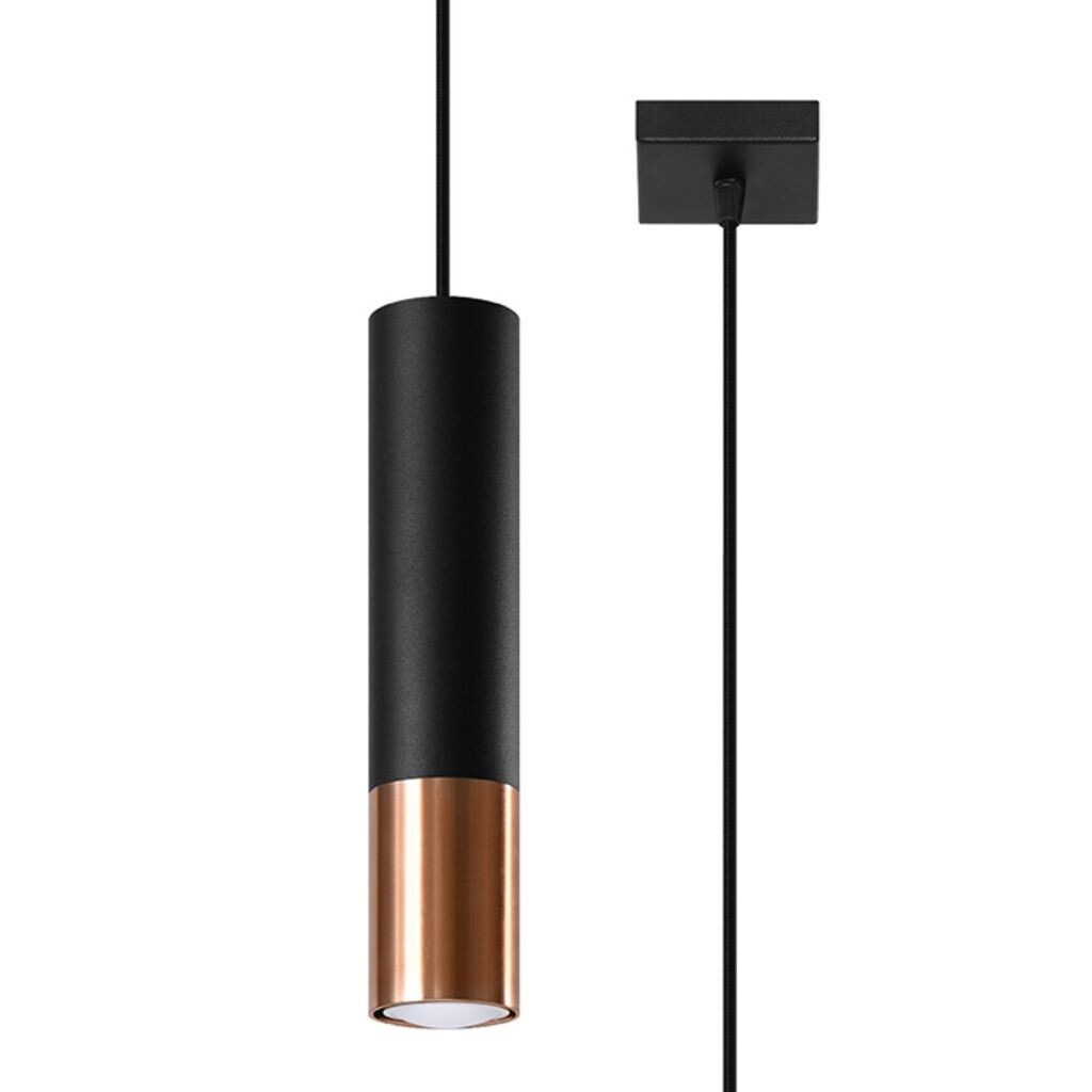 Подвесной светильник LOOPEZ 1 черный/медь 1xGU10 40Вт сталь 100х8х8см Sollux Lighting
Подвесной светильник LOOPEZ 1 черный/медь 1xGU10 40Вт сталь 100х8х8см Sollux Lighting