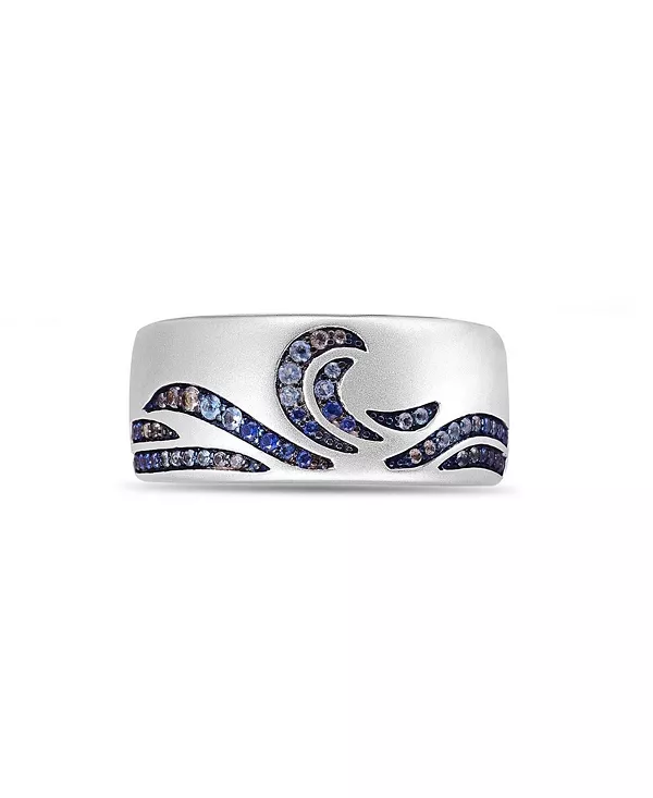 Мужское кольцо Surf Up Design из стерлингового серебра с синим сапфиром и топазом Luvmyjewelry, white
Мужское кольцо Surf Up Design из стерлингового серебра с синим сапфиром и топазом Luvmyjewelry, white