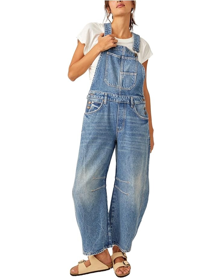 Джинсы Free People Lucky You Overall, цвет Ultra Light Beam
Джинсы Free People Lucky You Overall, цвет Ultra Light Beam
