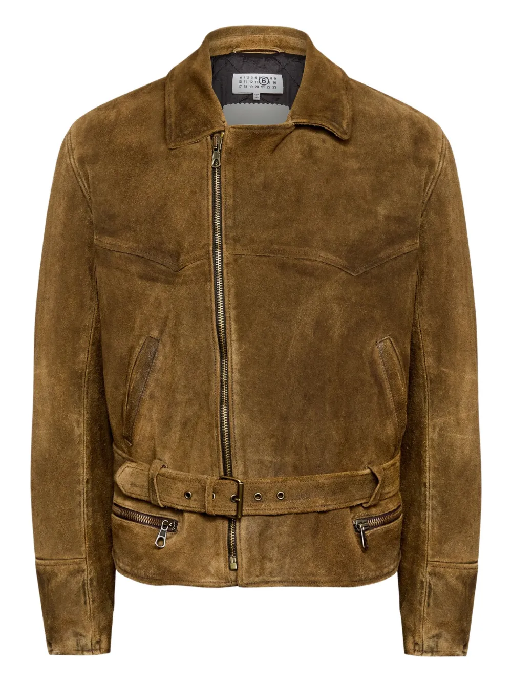 Куртка с поясом Mm6 Maison Margiela, коричневый
Куртка с поясом Mm6 Maison Margiela, коричневый