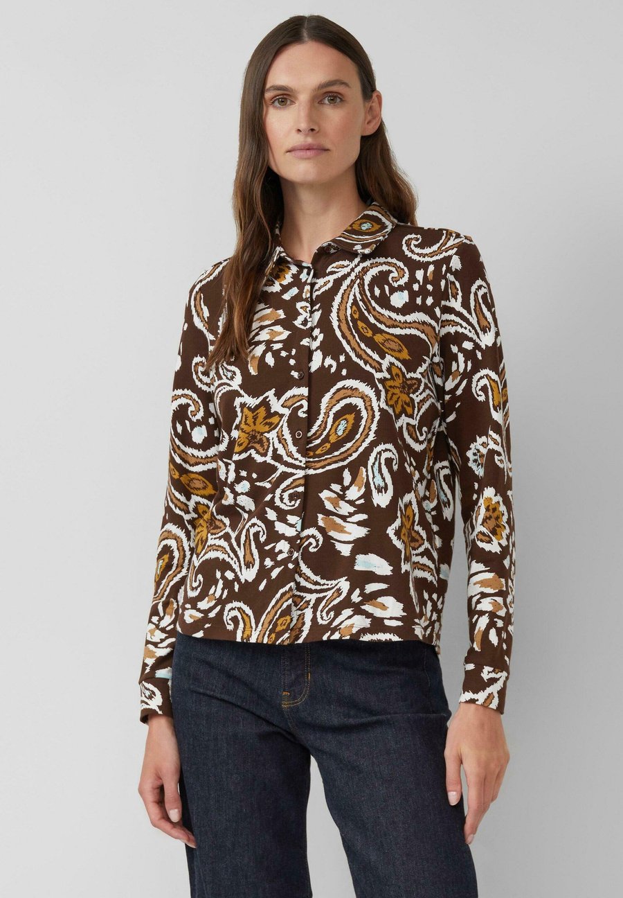 Блуза s.Oliver Button-down blouse, Dunkelbraun/Brown
Блуза s.Oliver Button-down blouse, Dunkelbraun/Brown